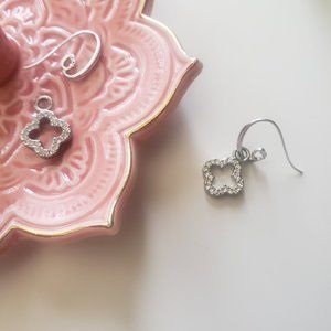 Origami Owl Hoop and double sided crystal drops